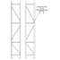 Husky Rack Teardrop Upright Frame